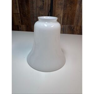 Vintage White Glass Light Shade  Lamp Fairy lamp inspired
